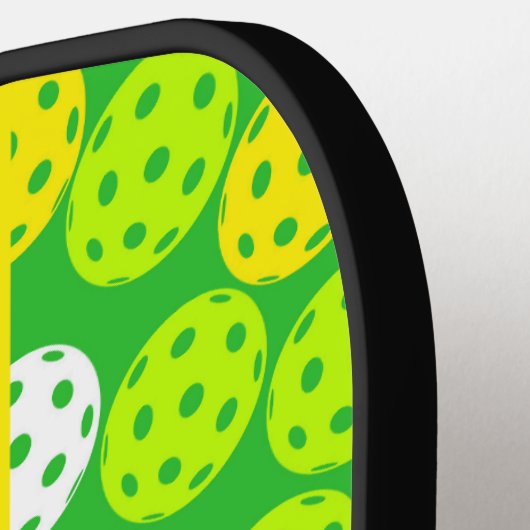 Pop Art Good Luck Pickleball Paddle (Links Detail)