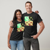Pop Art Gorilla Gezichten T-shirt (Unisex)