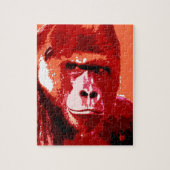 Pop Art Gorilla Legpuzzel (Verticaal)