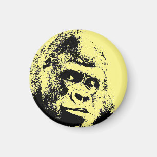Pop Art Gorilla Magneet