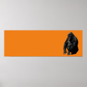 Pop Art Gorilla Poster (Voorkant)