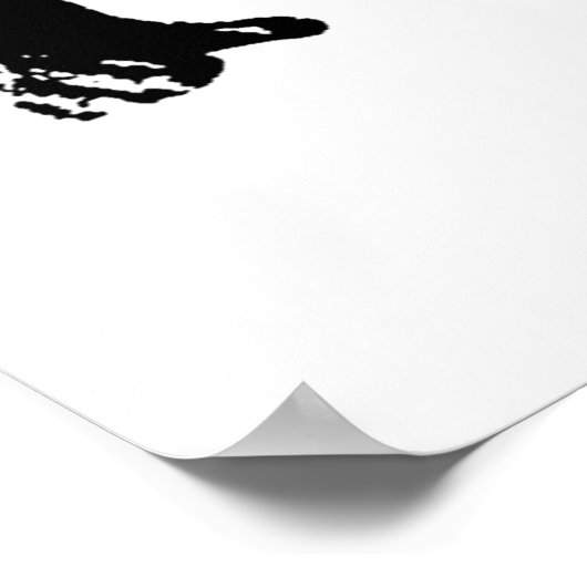 Pop Art Gorilla Poster Print (Hoek)