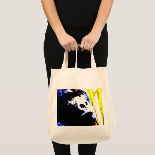 Pop Art Gorilla Tote Bag (Voorkant (product))