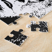 Pop Art Gorilla Wilde Dieren Legpuzzel (Zijkant)