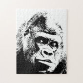 Pop Art Gorilla Wilde Dieren Legpuzzel (Verticaal)