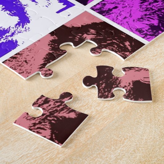 Pop Art Gorillas Legpuzzel (Zijkant)