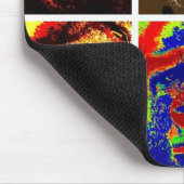 Pop Art Gorillas Muismat (Hoek)