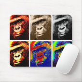 Pop Art Gorillas Muismat (Met muis)