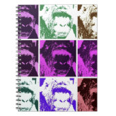 Pop Art Gorillas Notitieboek (Voorkant)