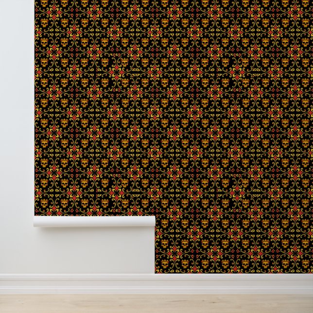 Pop Art Gotisch Behang (Applicatie)