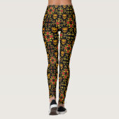 Pop Art Gotisch Leggings (Achterkant)