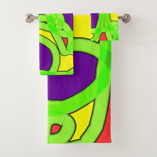 Pop Art Graffiti Bad Handdoek (Insitu)