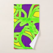 Pop Art Graffiti Bad Handdoek (Handdoek)
