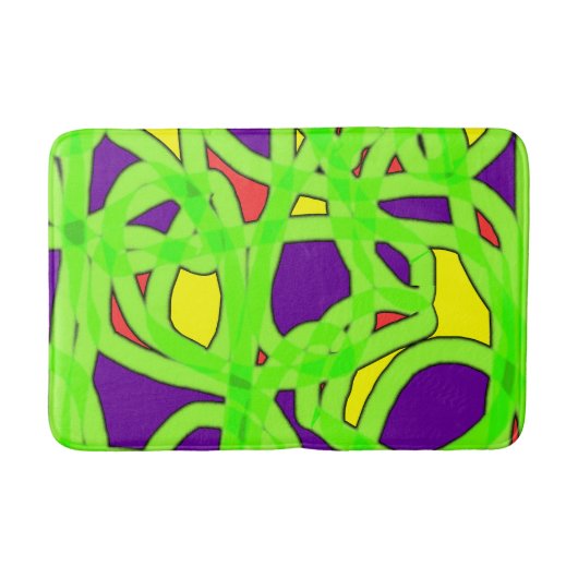 Pop Art Graffiti Badmat (Voorkant)