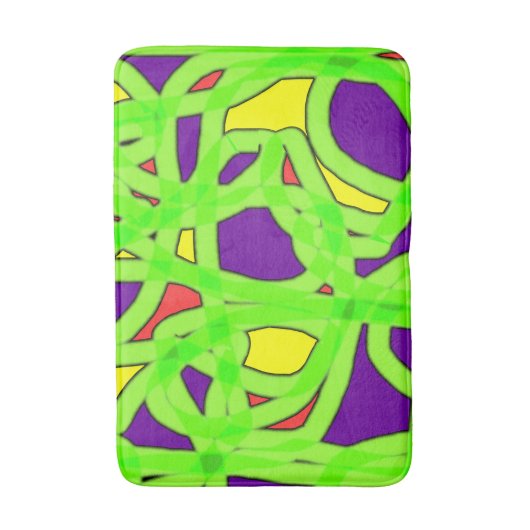 Pop Art Graffiti Badmat (Voorkant Verticaal)