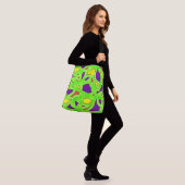Pop Art Graffiti Crossbody Tas (Op model)