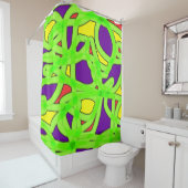 Pop Art Graffiti Douchegordijn (In situ)