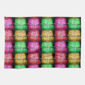 Pop Art Graffiti Love Wall Towel Theedoek (Horizontaal)