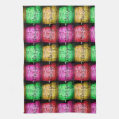 Pop Art Graffiti Love Wall Towel Theedoek (Verticaal)