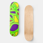 Pop Art Graffiti Persoonlijk Skateboard (Voorkant)