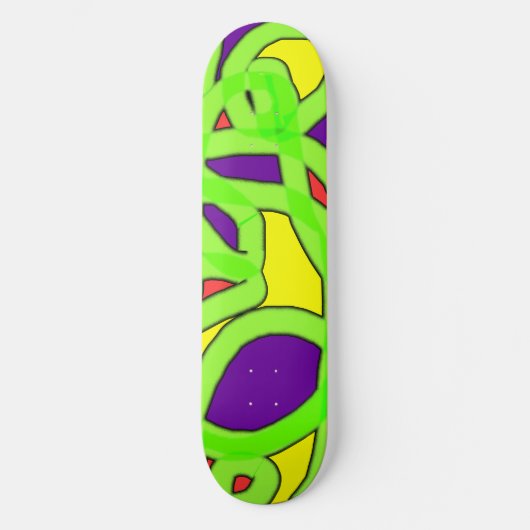 Pop Art Graffiti Persoonlijk Skateboard (Voorkant)