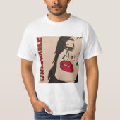 Pop Art grafisch T-shirt (Voorkant)