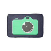 Pop Art Green Camera Badmat (Voorkant)