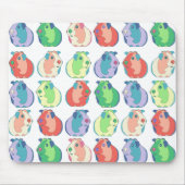 Pop Art Guinea Pig Pattern Muismat (Voorkant)