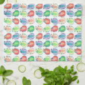 Pop Art Guinea Pig Pattern Theedoek (Gevouwen)