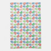 Pop Art Guinea Pig Pattern Theedoek (Verticaal)