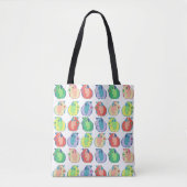 Pop Art Guinea Pig Pattern Tote Bag (Voorkant)
