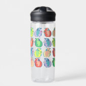 Pop Art Guinea Pig Pattern Waterfles (Voorkant)
