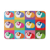 Pop Art Guinea Pigs Badmat (Voorkant)