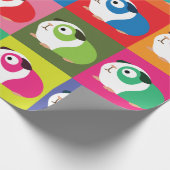 Pop Art Guinea Pigs Cadeaupapier (Hoek)