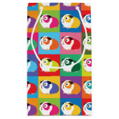 Pop Art Guinea Pigs Klein Cadeauzakje (Achterkant)