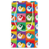 Pop Art Guinea Pigs Klein Cadeauzakje (Voorkant)