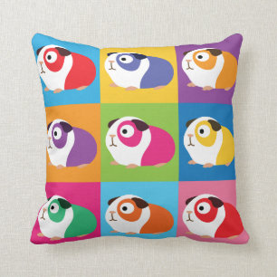 Pop Art Guinea Pigs Kussen