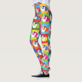 Pop Art Guinea Pigs Leggings (Links)
