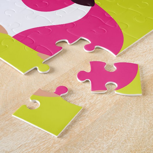 Pop Art Guinea Pigs Legpuzzel (Zijkant)