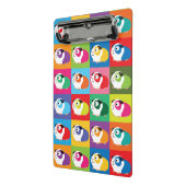 Pop Art Guinea Pigs Mini Klembord (Angled2)