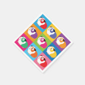 Pop Art Guinea Pigs Servet (Hoek)