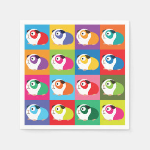 Pop Art Guinea Pigs Servet