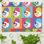 Pop Art Guinea Pigs Theedoek (Gevouwen)