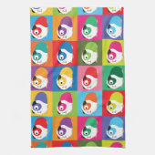 Pop Art Guinea Pigs Theedoek (Verticaal)