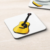 Pop Art Guitar Drankjes Onderzetter (Linkerzijde)