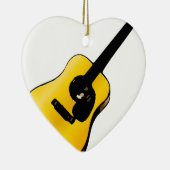 Pop Art Guitar Keramisch Ornament (Rechts)