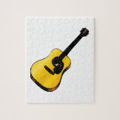 Pop Art Guitar Legpuzzel (Verticaal)