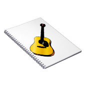 Pop Art Guitar Notitieboek (Rechterzijde)