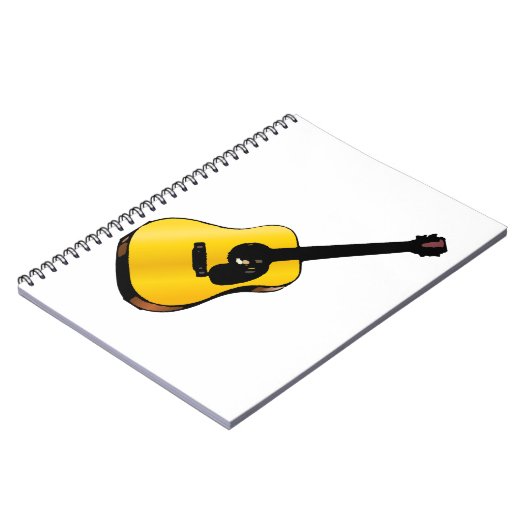 Pop Art Guitar Notitieboek (Linkerzijde)