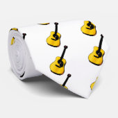 Pop Art Guitar Stropdas (Opgerold)